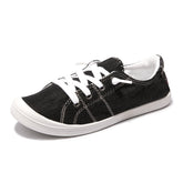 Classic Women's flat Canvas shoes - Lightweight Non-Slip Sneakers