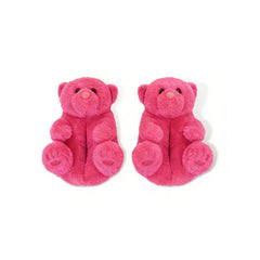 Animal-Shaped Plush Indoor Slippers Cozy Warm Cotton Slippers