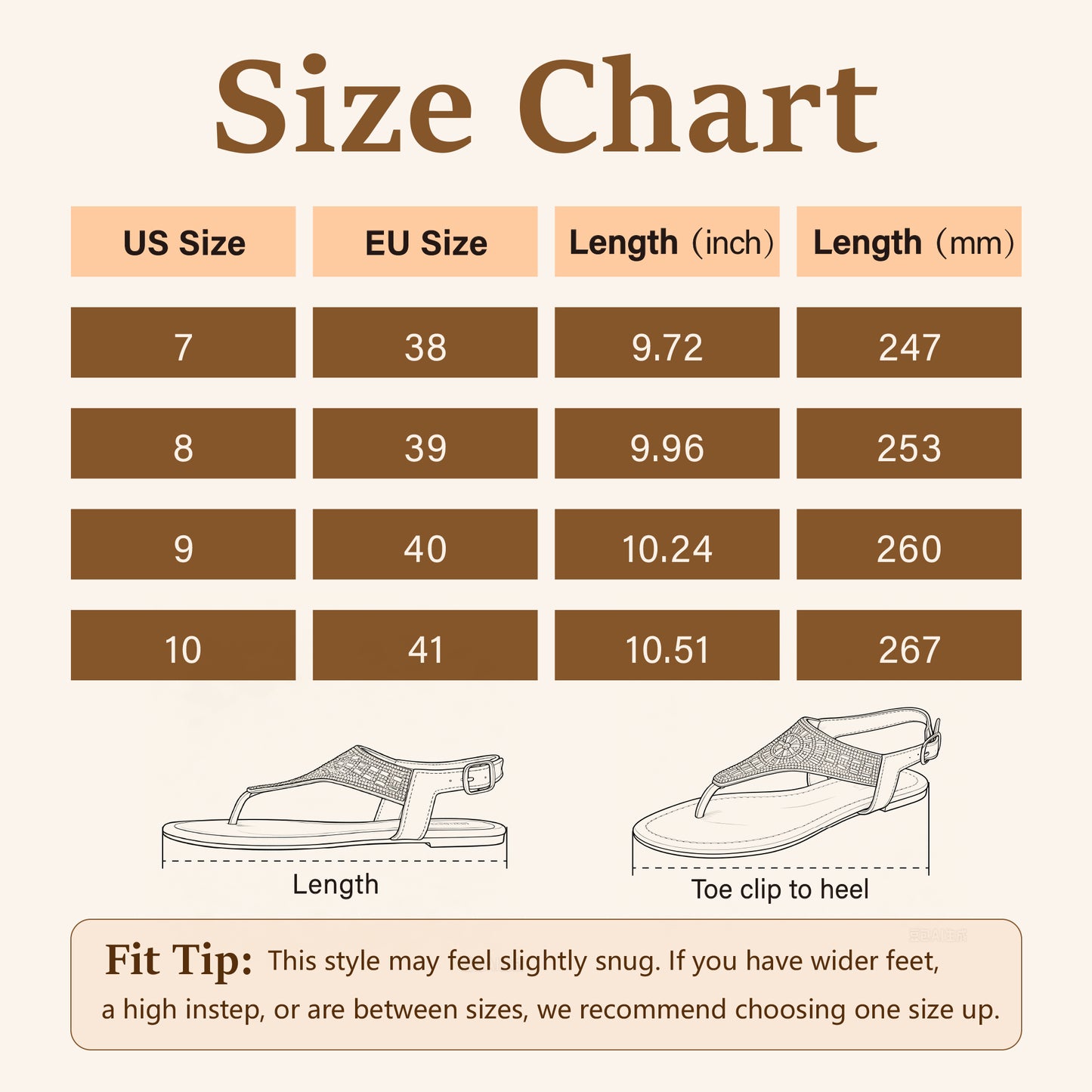 Women Rhinestone T-Strap Thong Flat Sandals Adjustable Buckle Ankle Strap Summer Beach Shoes