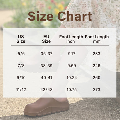Women EVA Lightweight Clogs Slip-On Waterproof Garden Sandals