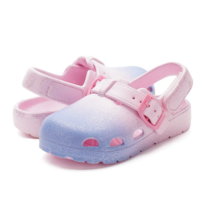 Closeout Deal – Classic Kids EVA Slip-On Garden Clogs, Non-Slip Summer Sandals