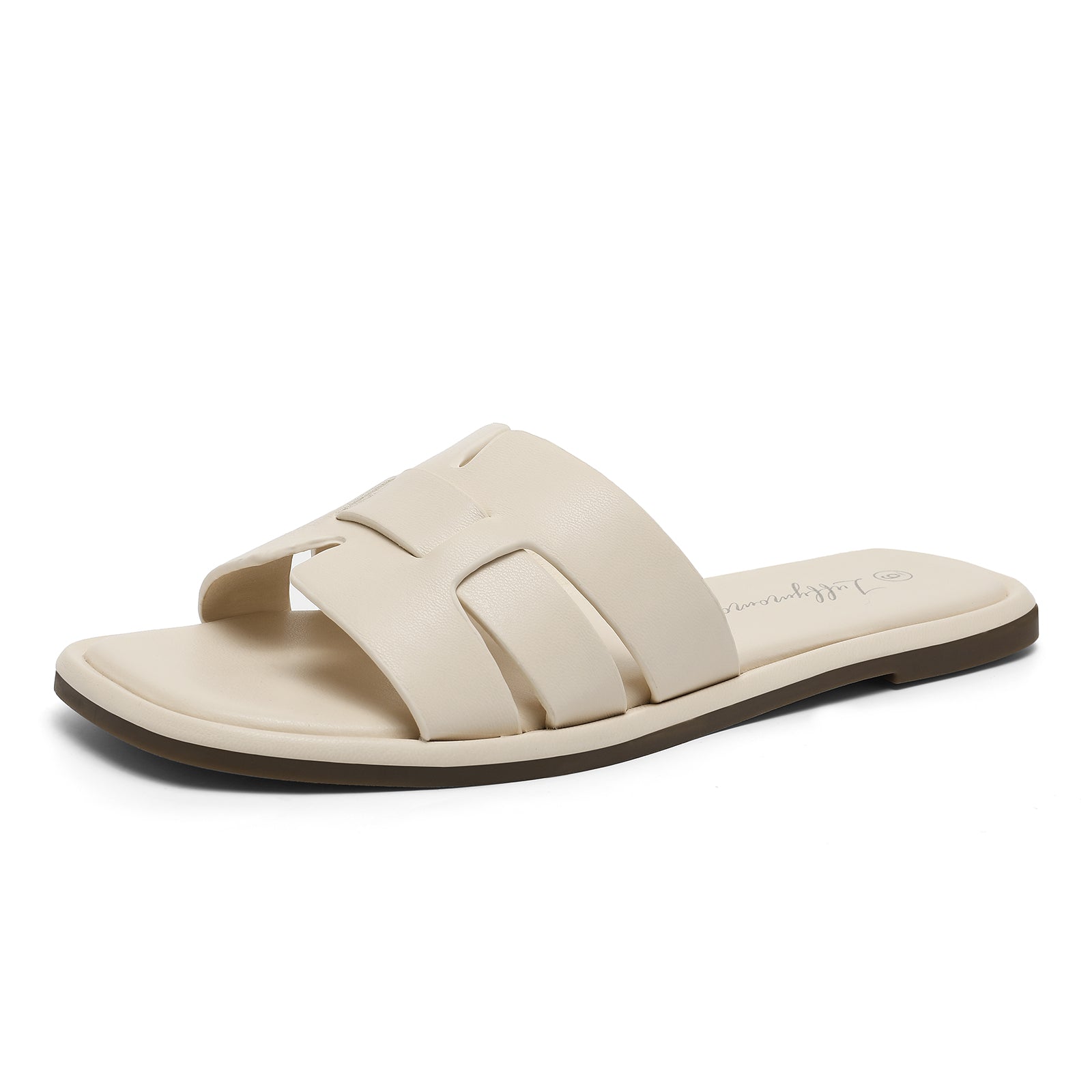 Funkymonkey - Fashion Women's Low-Heel Flat slippers Summer Casual Slides Sandals