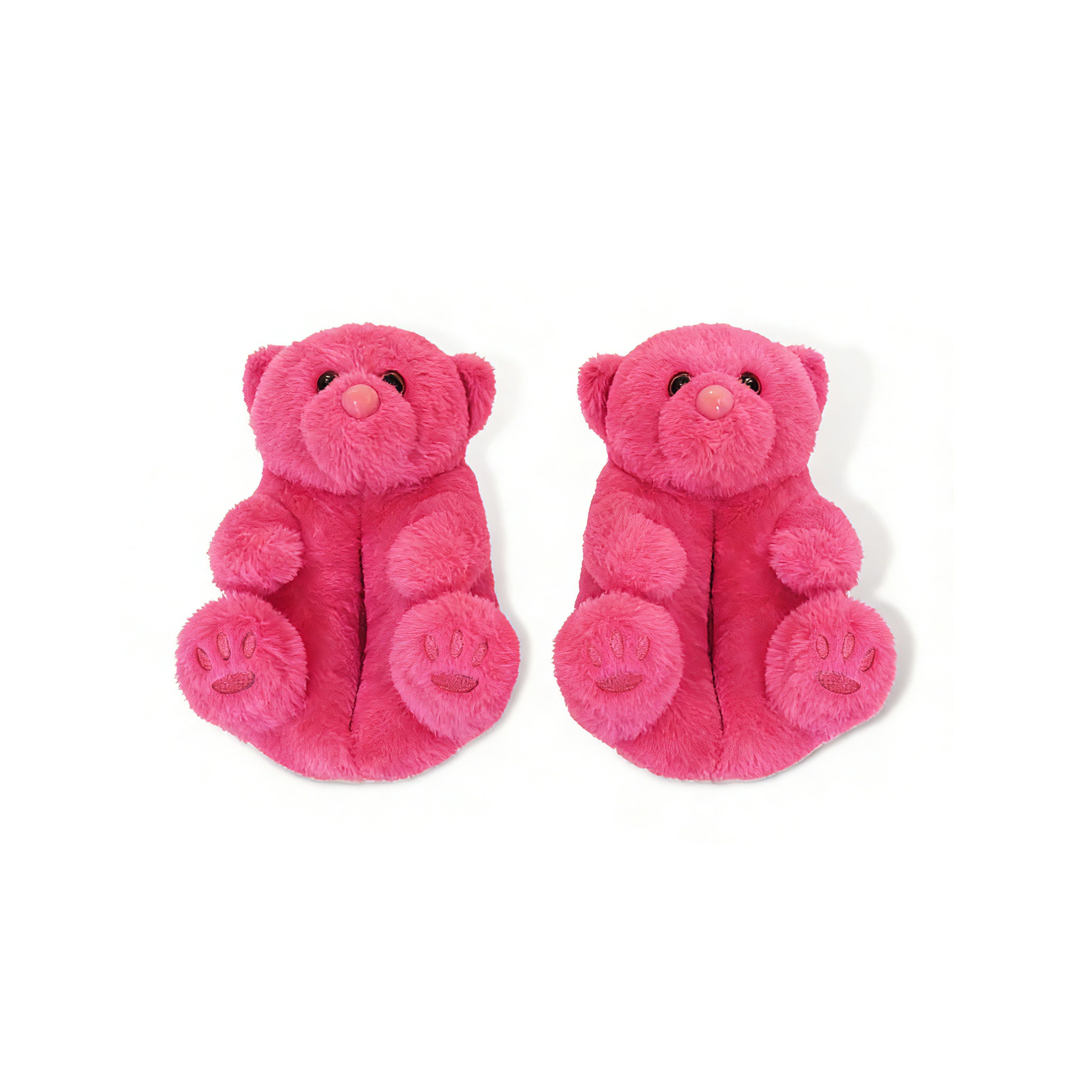 Animal-Shaped Plush Indoor Slippers Cozy Warm Cotton Slippers