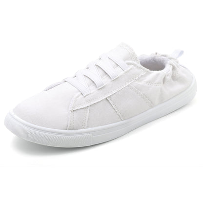 Soft Canvas Slip-On Sneakers – Lightweight Comfort non-slip Shoes