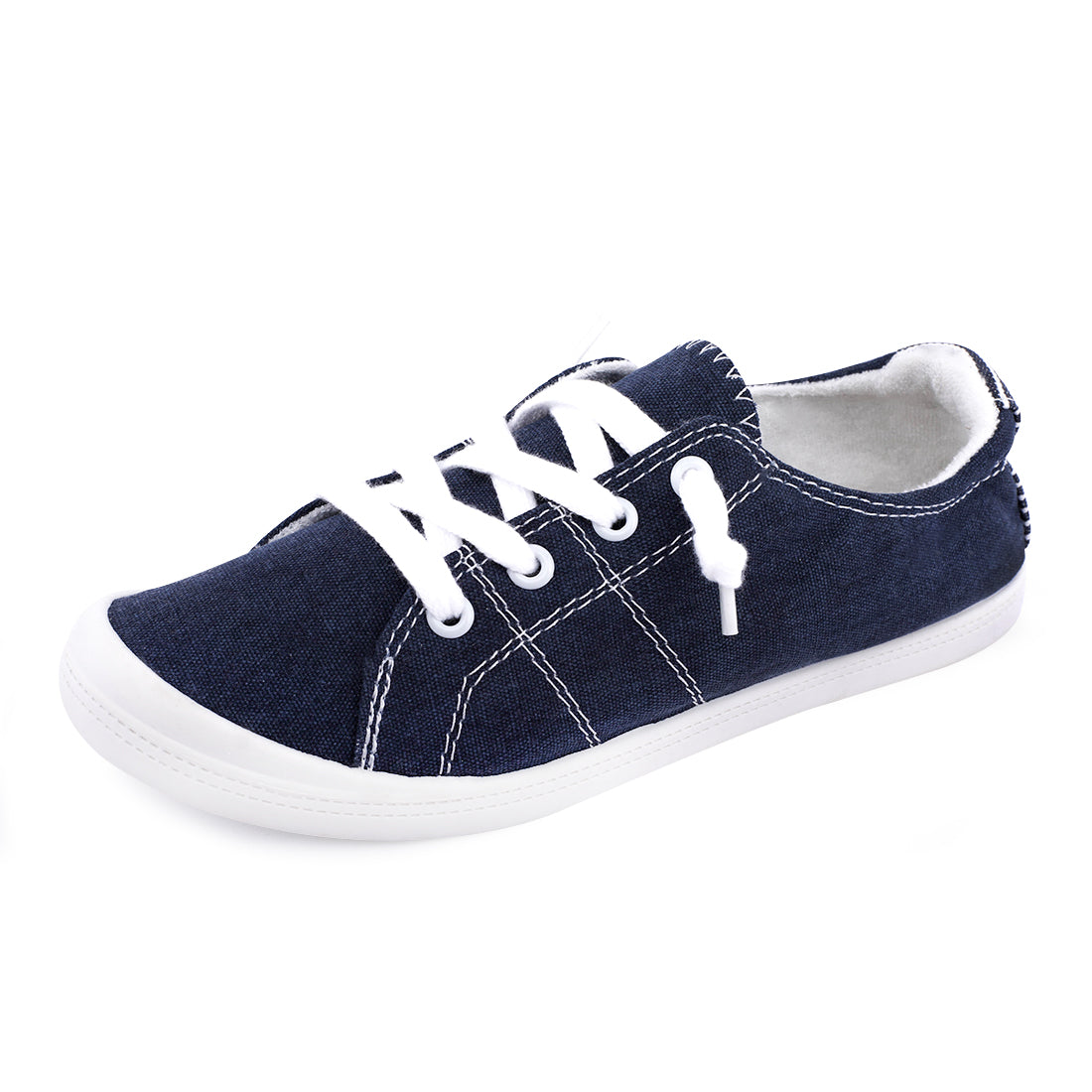 Classic Women's flat Canvas shoes - Lightweight Non-Slip Sneakers