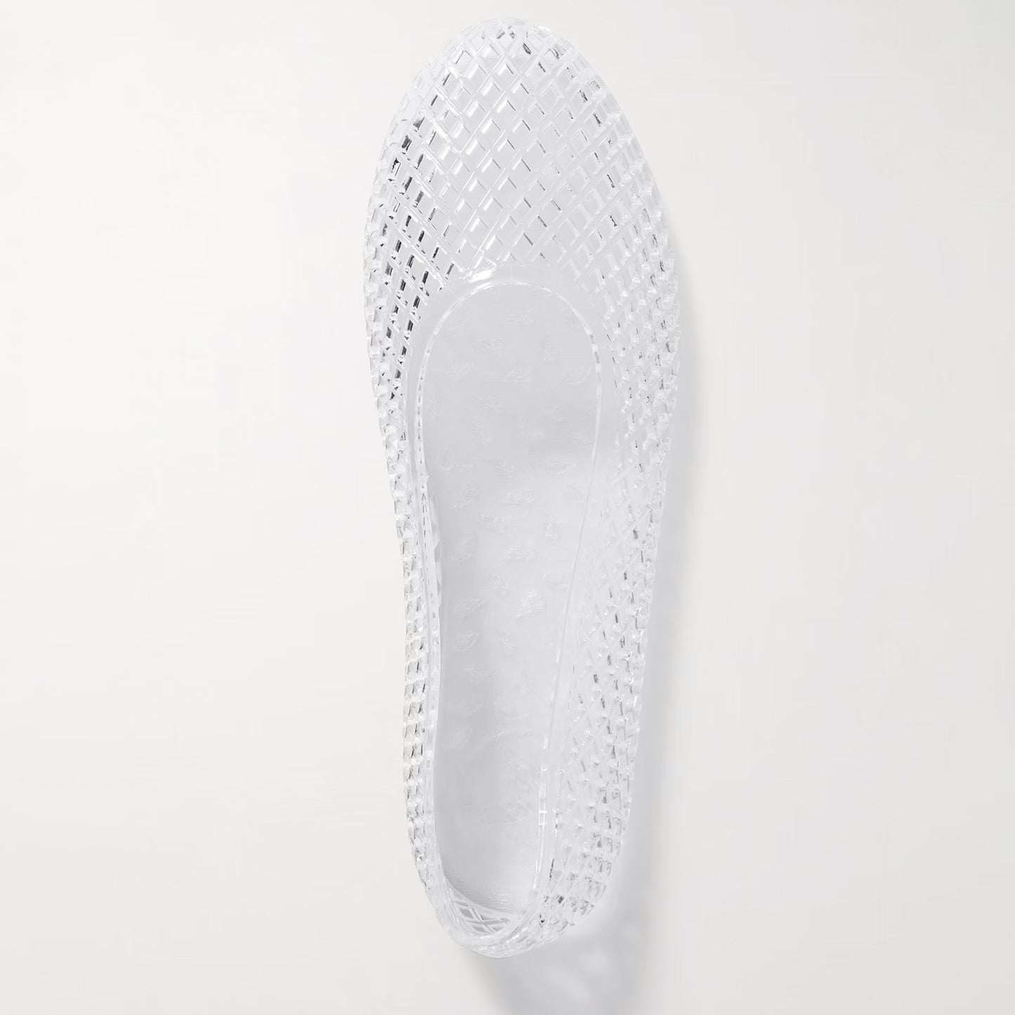 Women’s Jelly Mesh Ballet Flats – Breathable Clear PVC Slip-On Sandals | Lightweight Water-Friendly Summer Shoes