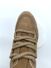 Women's Camel  High - Top Sneakers, Chunky Sole Retro Casual Shoes