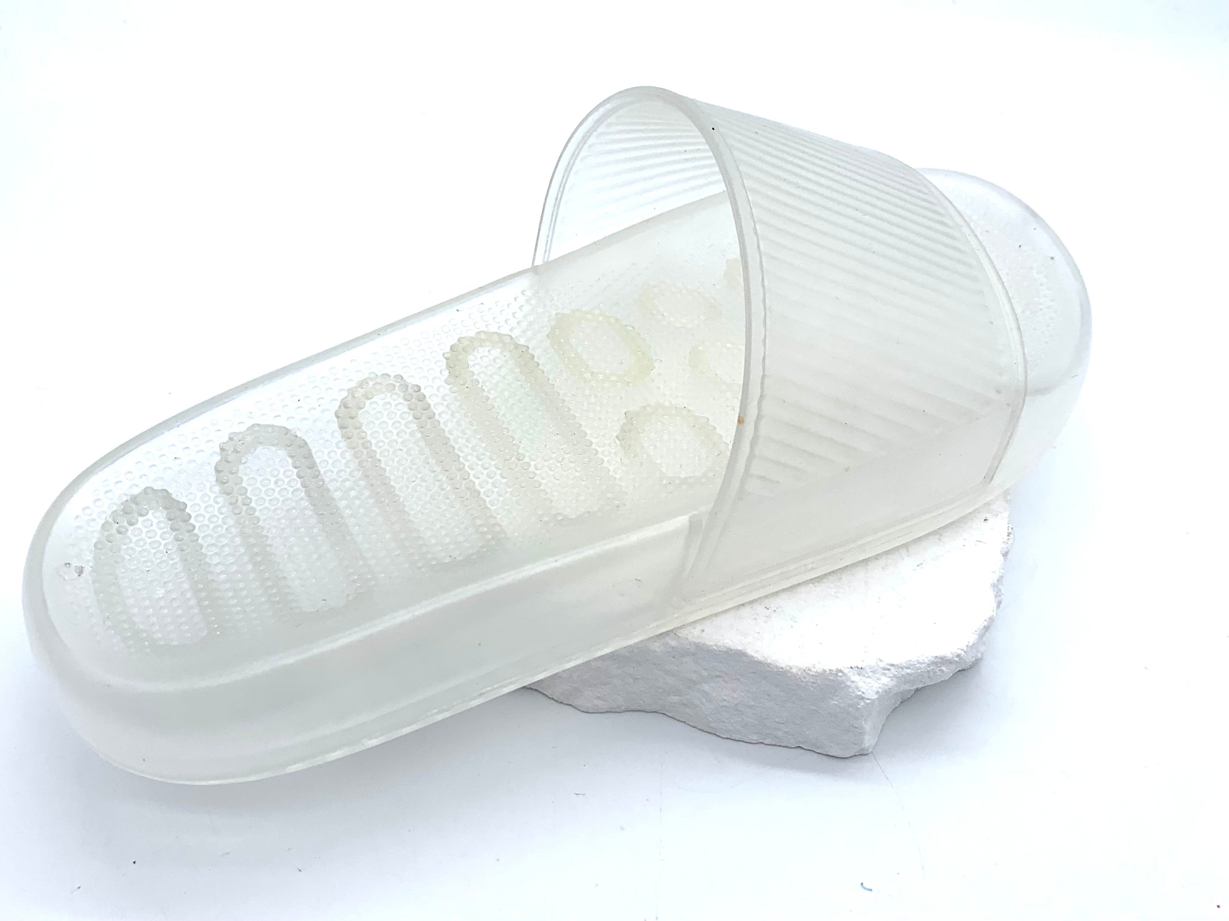Women's Clear Jelly Slippers - Comfortable and Convenient - Fashionable