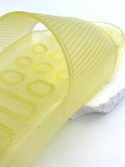 Women's Clear Jelly Slippers - Comfortable and Convenient - Fashionable