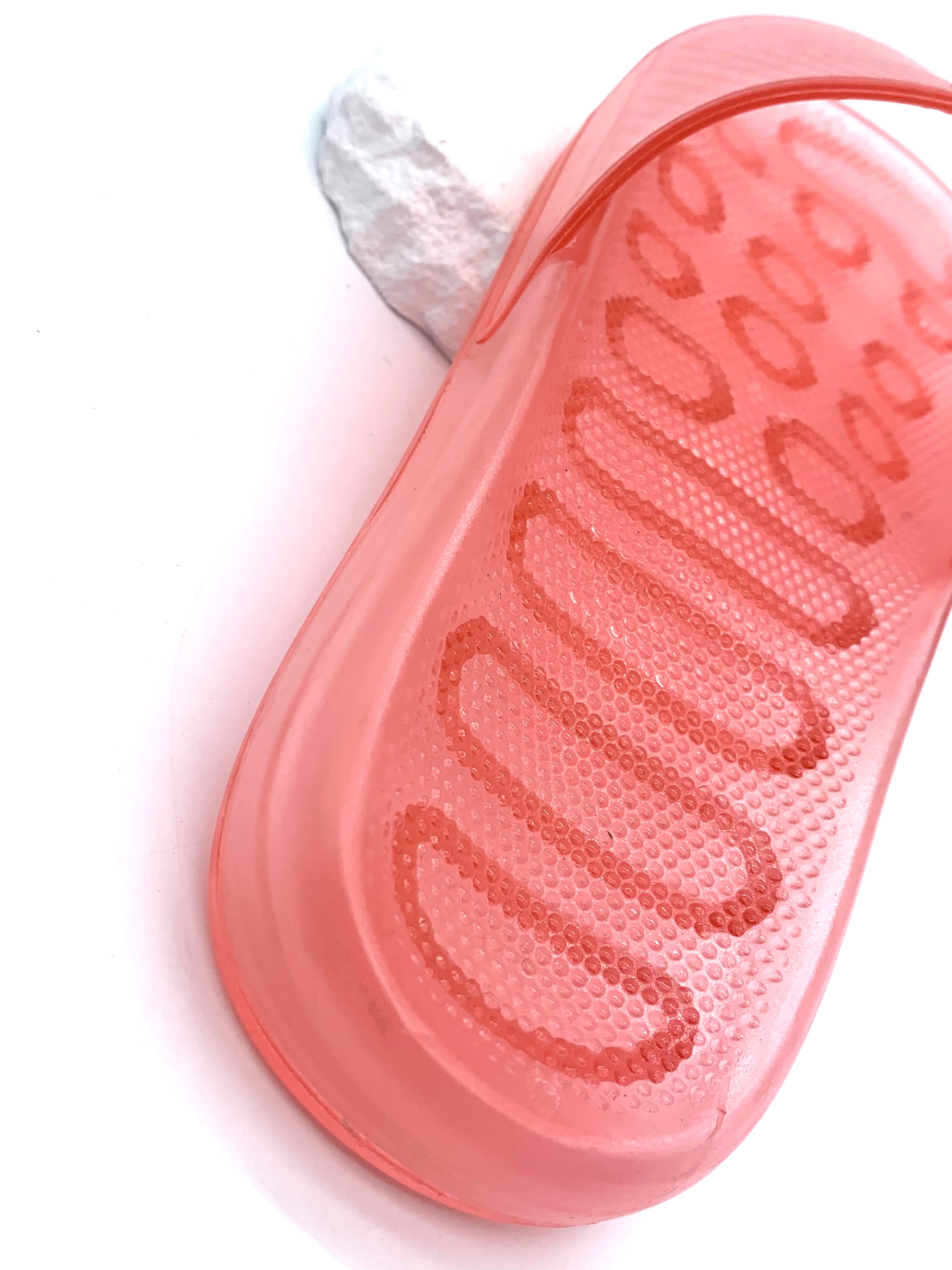 Women's Clear Jelly Slippers - Comfortable and Convenient - Fashionable