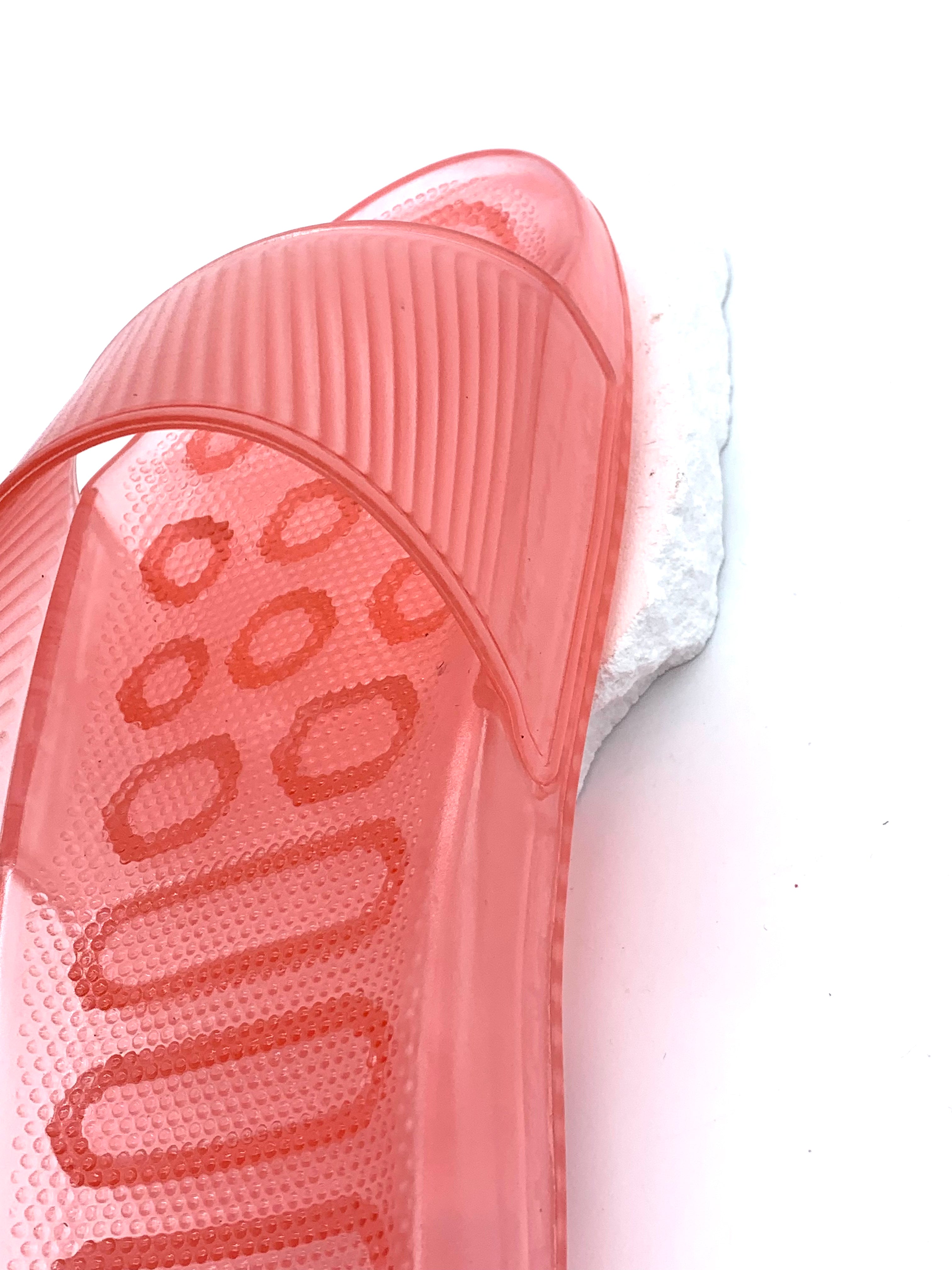 Women's Clear Jelly Slippers - Comfortable and Convenient - Fashionable