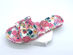 Women's Floral Slides - Summer Comfort and Style