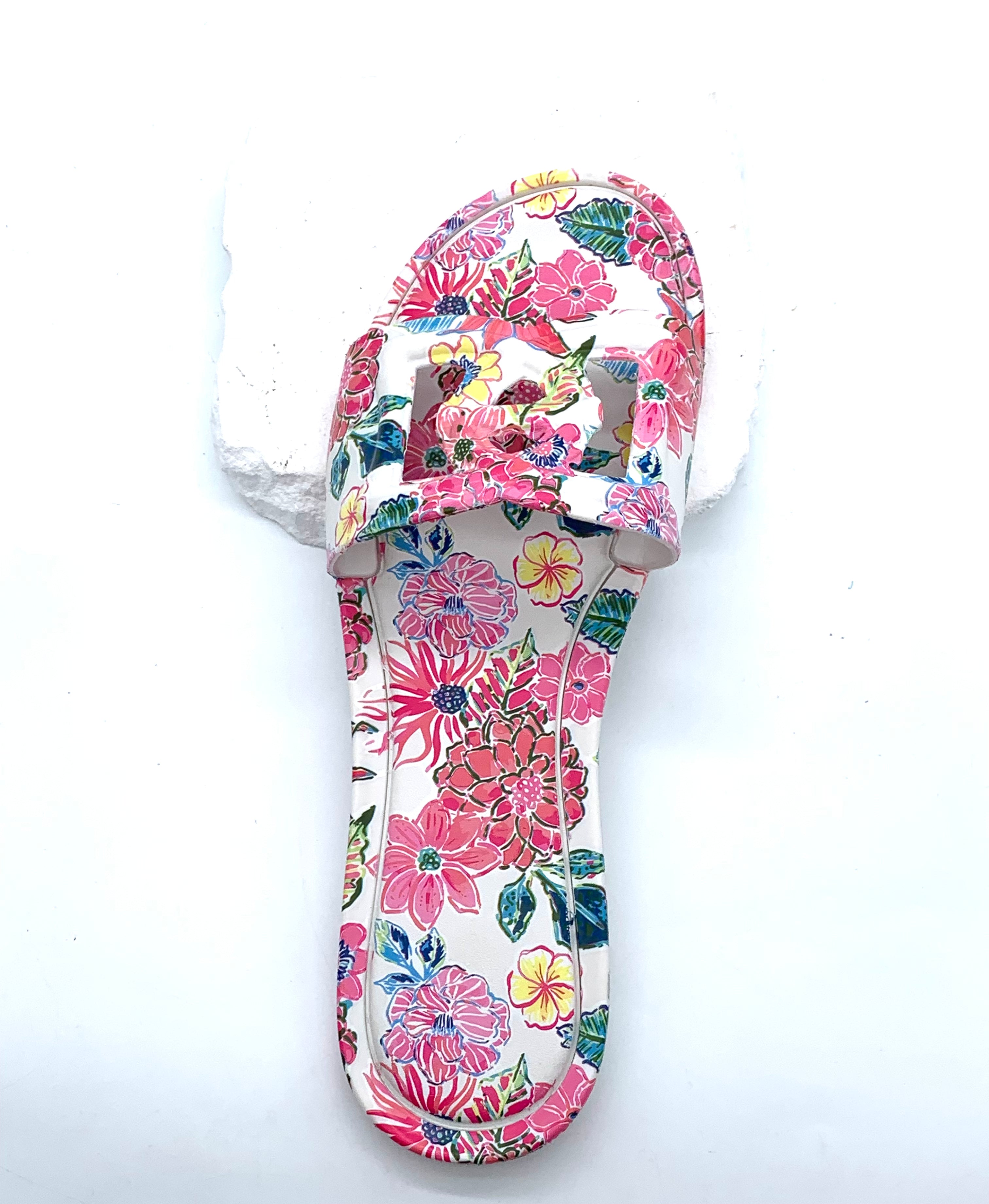 Women's Floral Slides - Summer Comfort and Style
