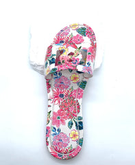 Women's Floral Slides - Summer Comfort and Style