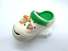 Children's Cartoon Duck Clogs Shoes - Cute and Comfortable Non-slip Shoes for Toddlers-green