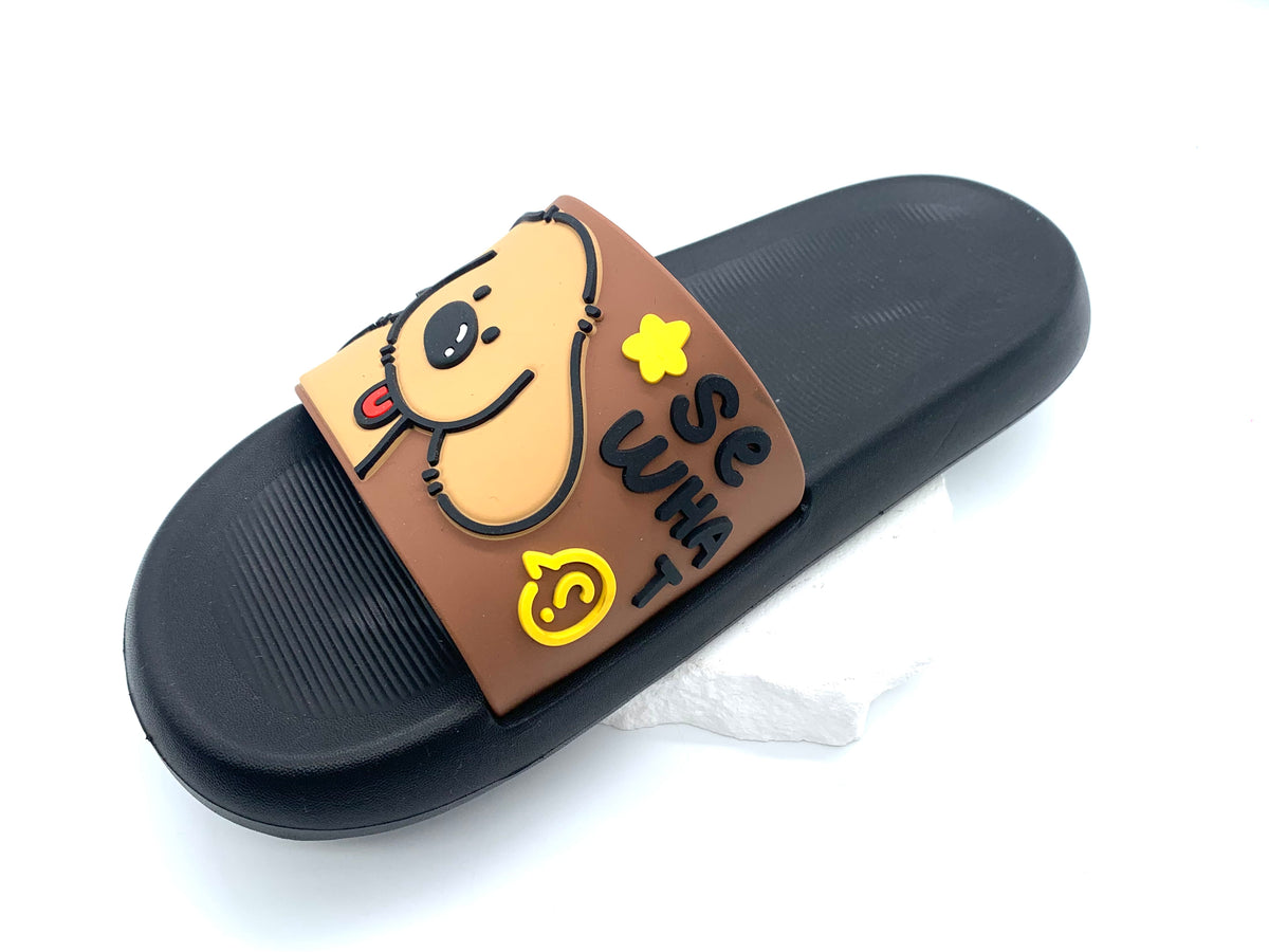 Cute Cartoon Dog Slippers for Women - Comfortable casual slippers with fun design!