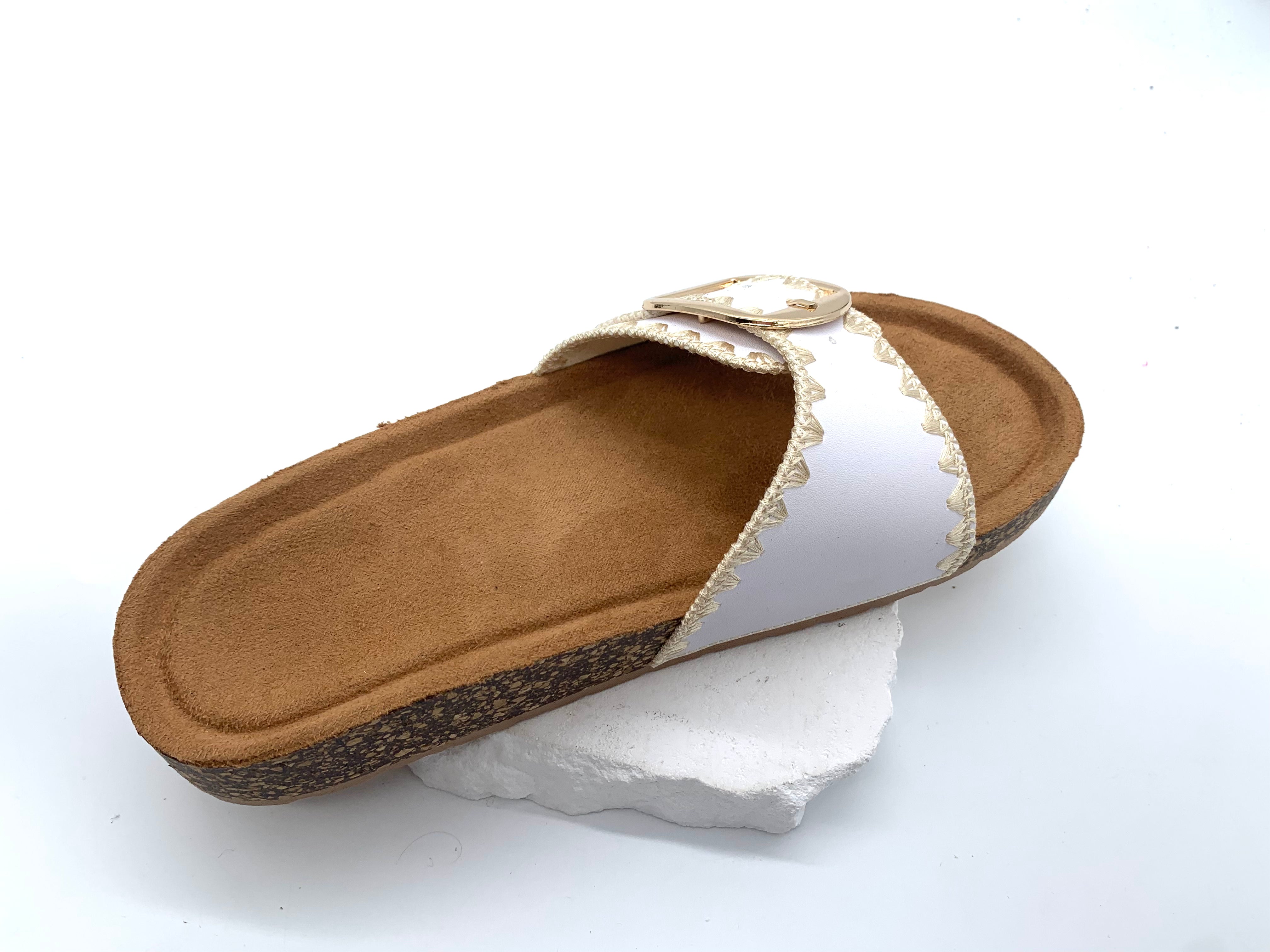 Chic and Comfortable Women's Buckle Embellished Sandals