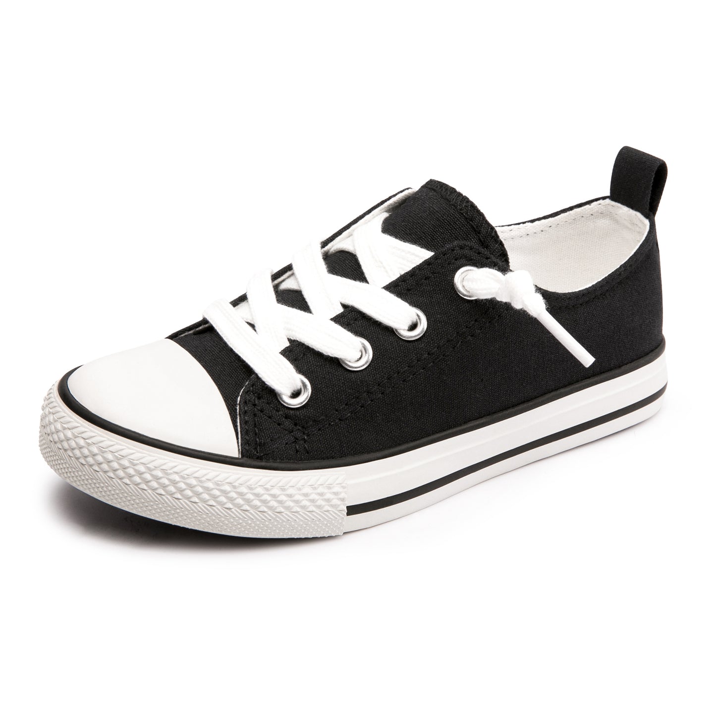 Boy Girls Low Top Canvas Shoes Casual Non-Slip Sneakers