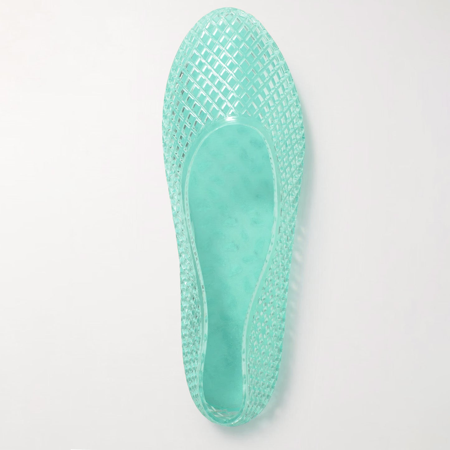 Women’s Jelly Mesh Ballet Flats – Breathable Clear PVC Slip-On Sandals | Lightweight Water-Friendly Summer Shoes