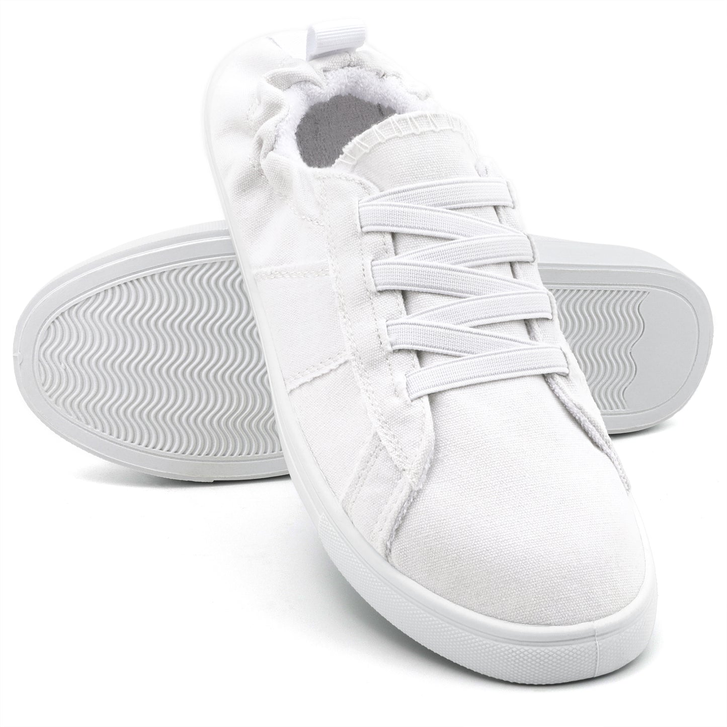 Soft Canvas Slip-On Sneakers – Lightweight Comfort non-slip Shoes