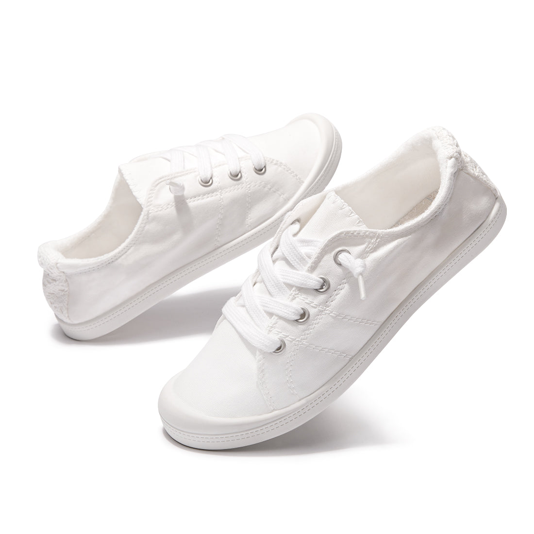 Classic Women's flat Canvas shoes - Lightweight Non-Slip Sneakers
