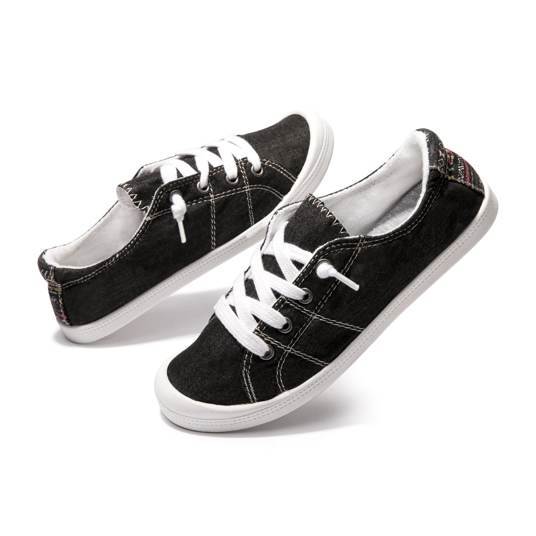Classic Women's flat Canvas shoes - Lightweight Non-Slip Sneakers