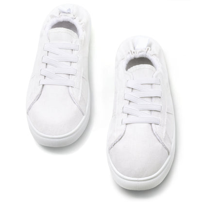 Soft Canvas Slip-On Sneakers – Lightweight Comfort non-slip Shoes