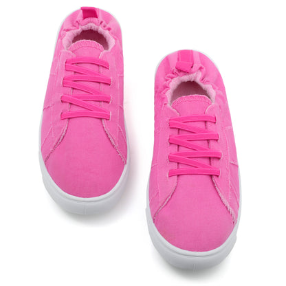 Soft Canvas Slip-On Sneakers – Lightweight Comfort non-slip Shoes