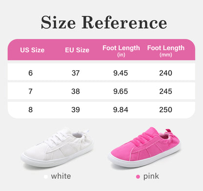 Soft Canvas Slip-On Sneakers – Lightweight Comfort non-slip Shoes