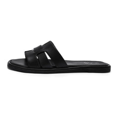 Elle - Black - Fashion Women's Low-Heel Flat Slippers