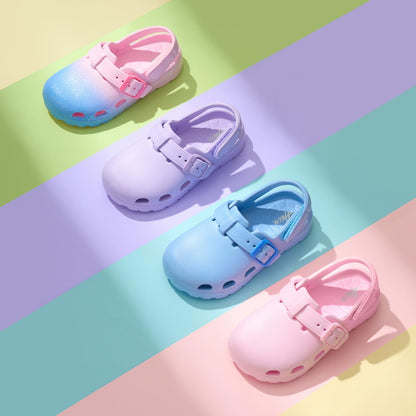 Closeout Deal – Classic Kids EVA Slip-On Garden Clogs, Non-Slip Summer Sandals
